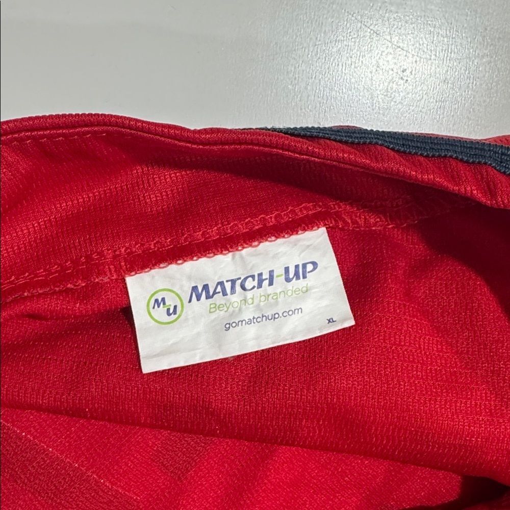 Guardians Red Baseball Jersey Euc - image 3